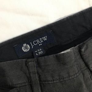J.Crew  Bedford Dark Gray Slim Fit Pants W32xL30